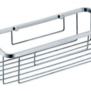 Jabonera Grande Rectangular. Inox. Satinado.